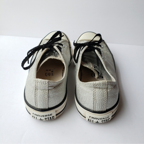 Converse All-Star silver metallic sneakers - Picture 3 of 9